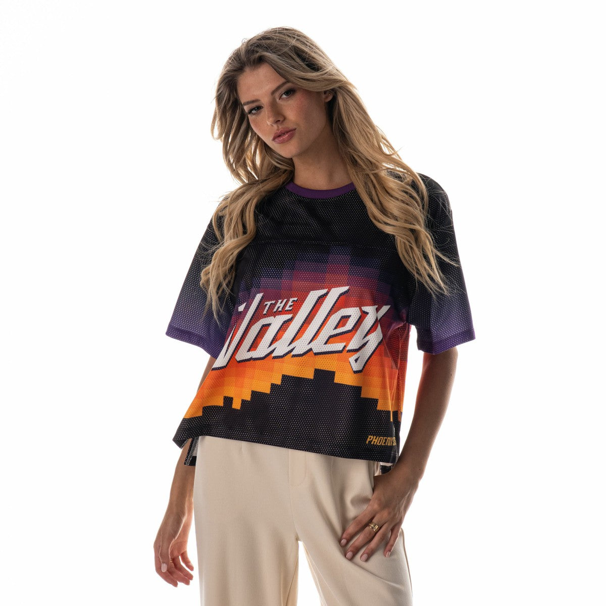 Phoenix Suns The Wild Collective Unisex 2025/26 City Edition Boxy Mesh T-Shirt Discount