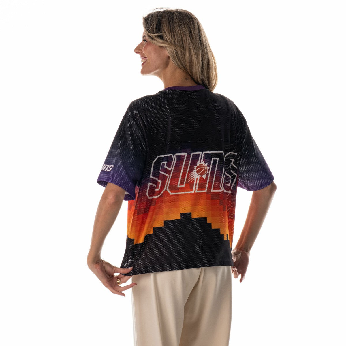 Phoenix Suns The Wild Collective Unisex 2025/26 City Edition Boxy Mesh T-Shirt Discount