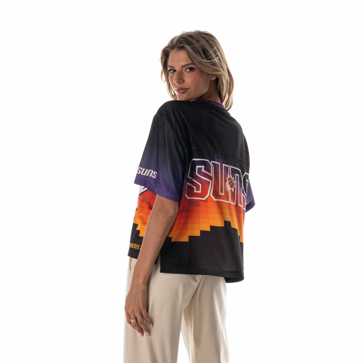 Phoenix Suns The Wild Collective Unisex 2025/26 City Edition Boxy Mesh T-Shirt Discount