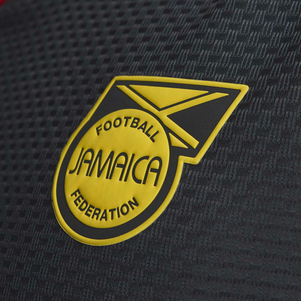 Jamaica National Team 2026 Away On-Field Jersey Black - Adidas