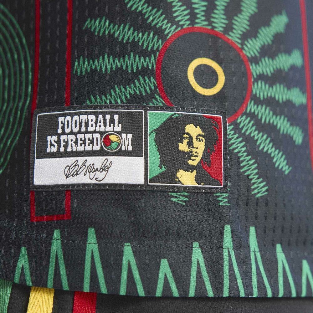 Jamaica National Team 2026 Away On-Field Jersey Black - Adidas