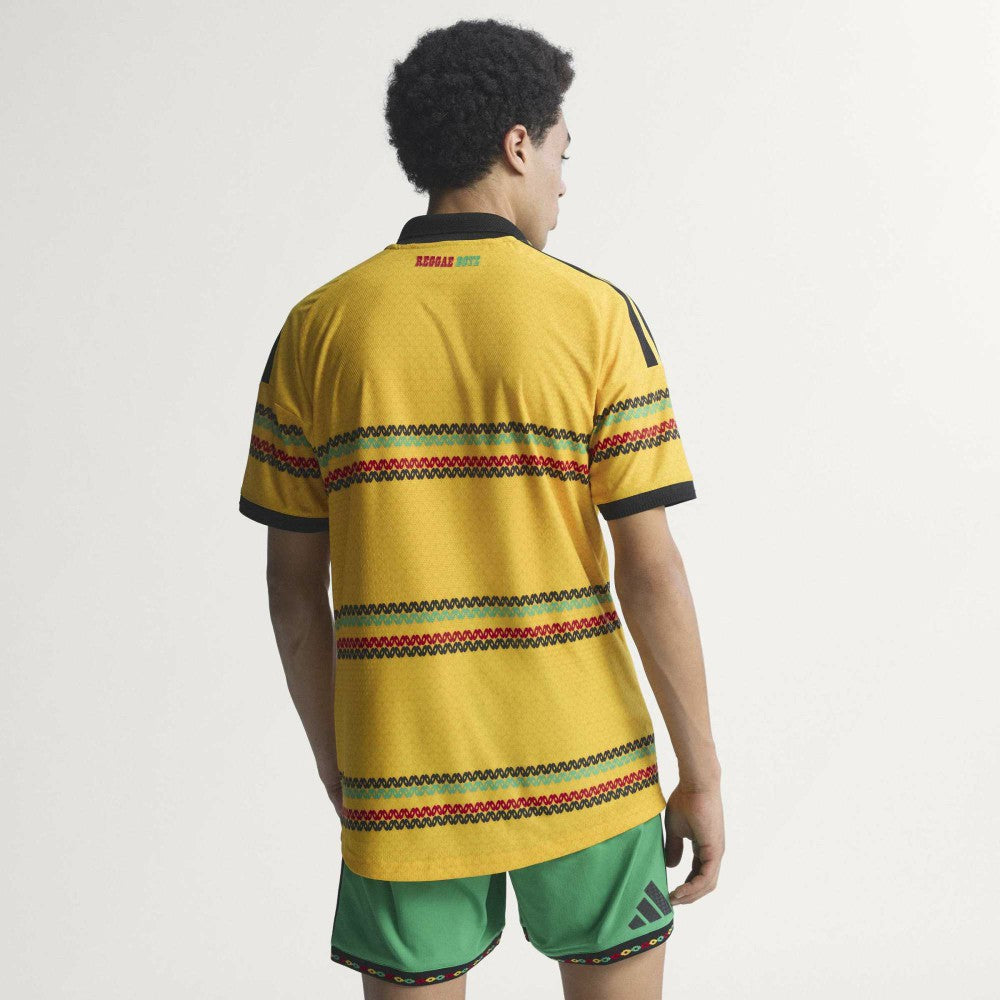 Jamaica National Team 2026 Home On-Field Jersey Yellow - Adidas