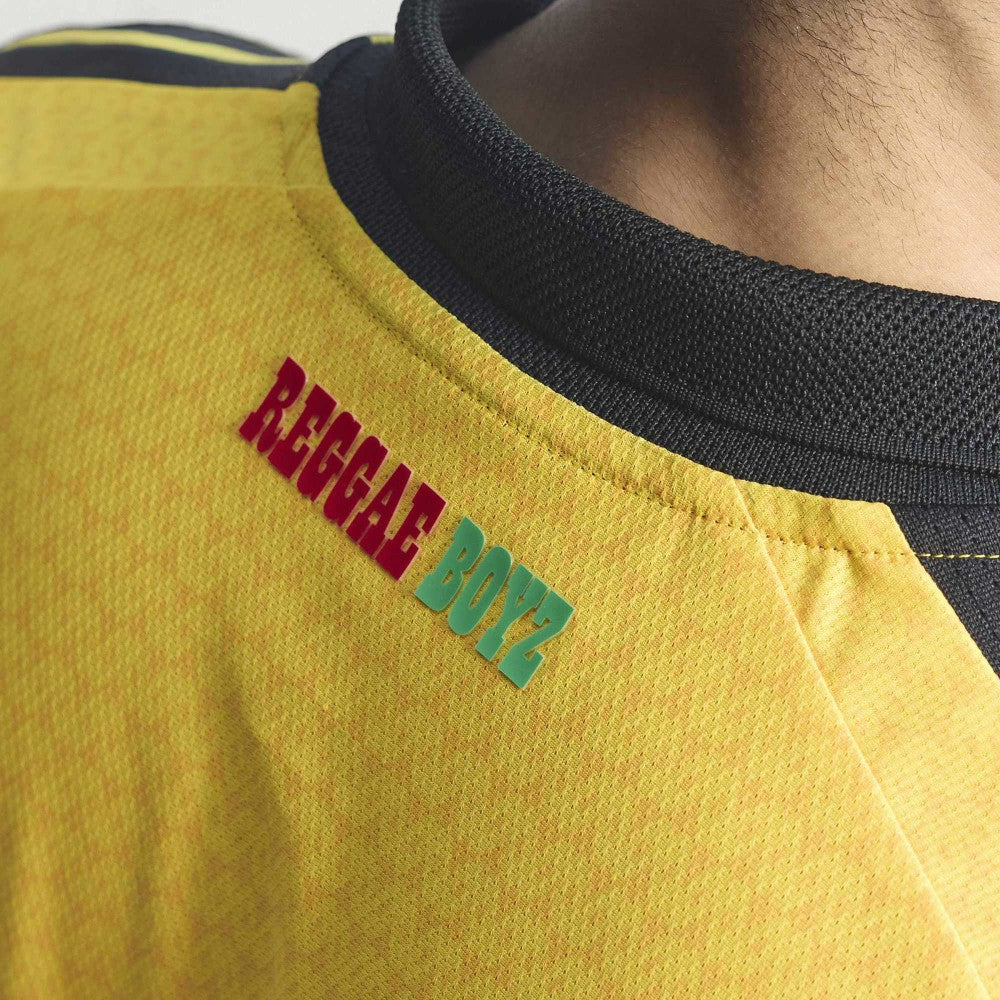 Jamaica National Team 2026 Home On-Field Jersey Yellow - Adidas