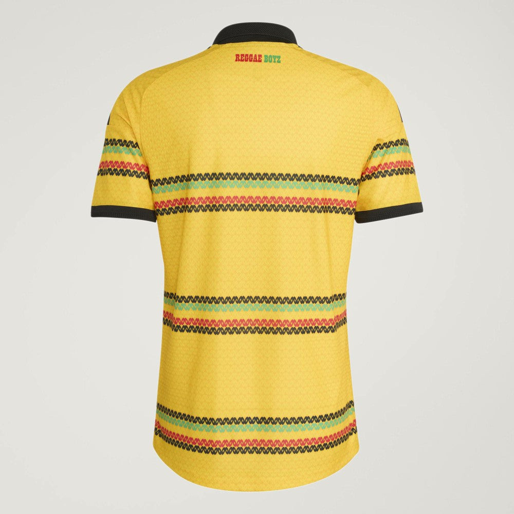 Jamaica National Team 2026 Home On-Field Jersey Yellow - Adidas