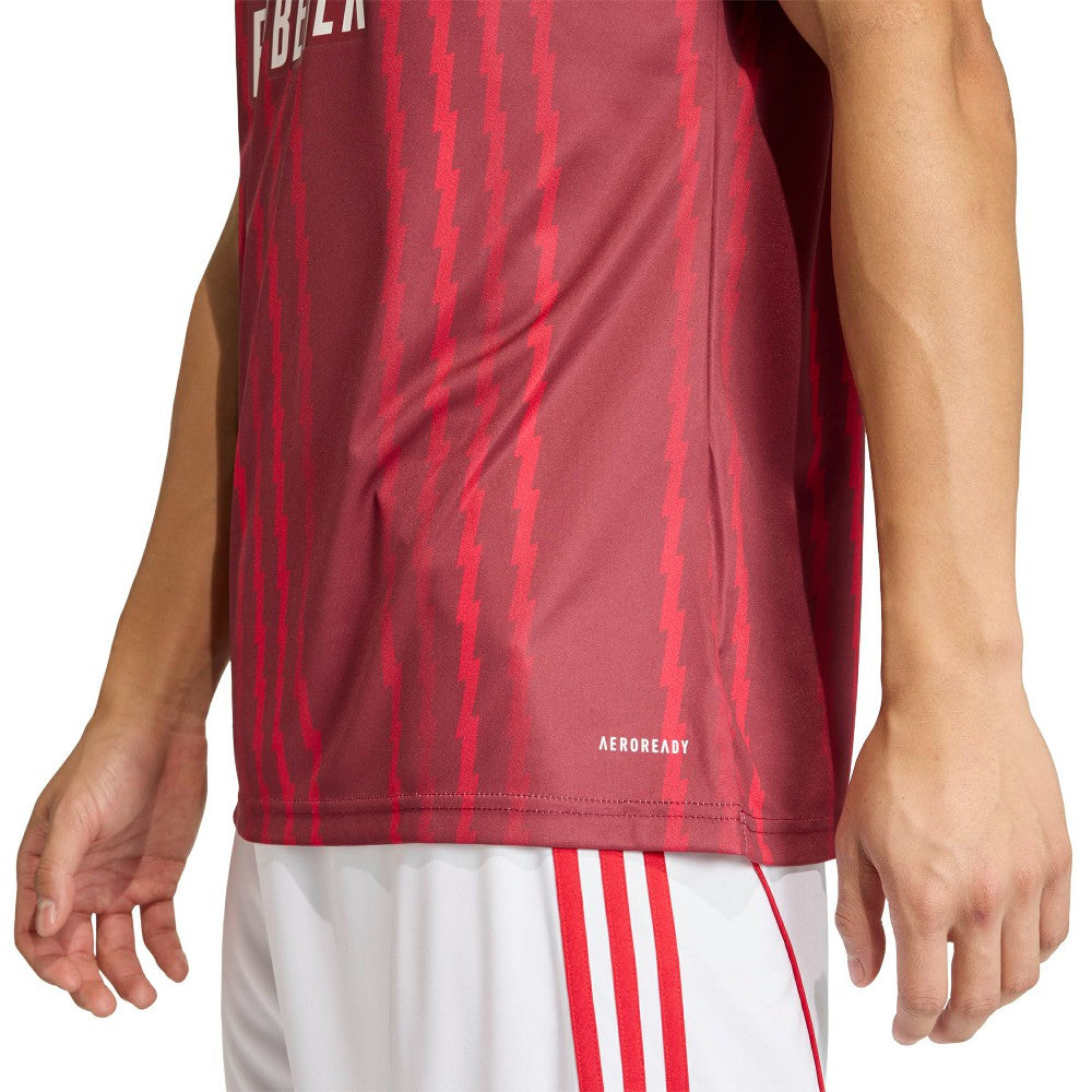 Arsenal 2025/26 Pre-Match Training Jersey Red - Adidas