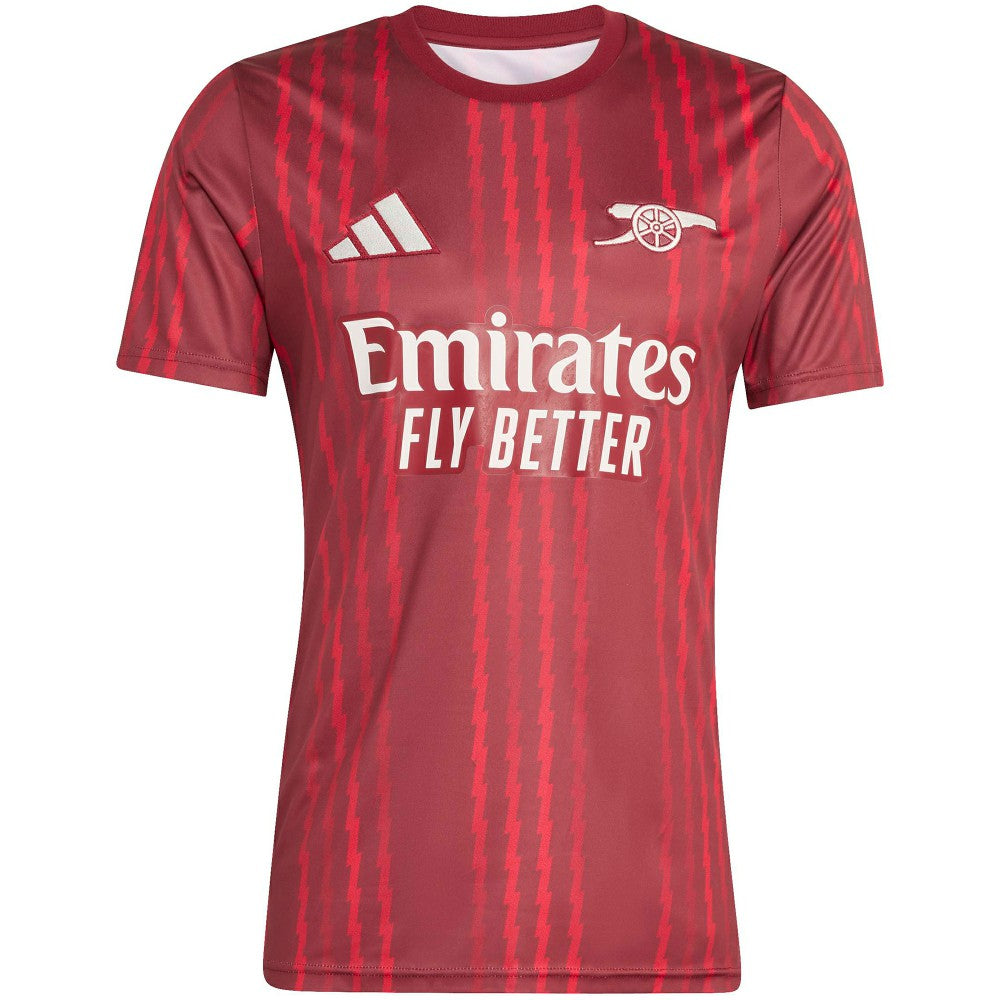 Arsenal 2025/26 Pre-Match Training Jersey Red - Adidas