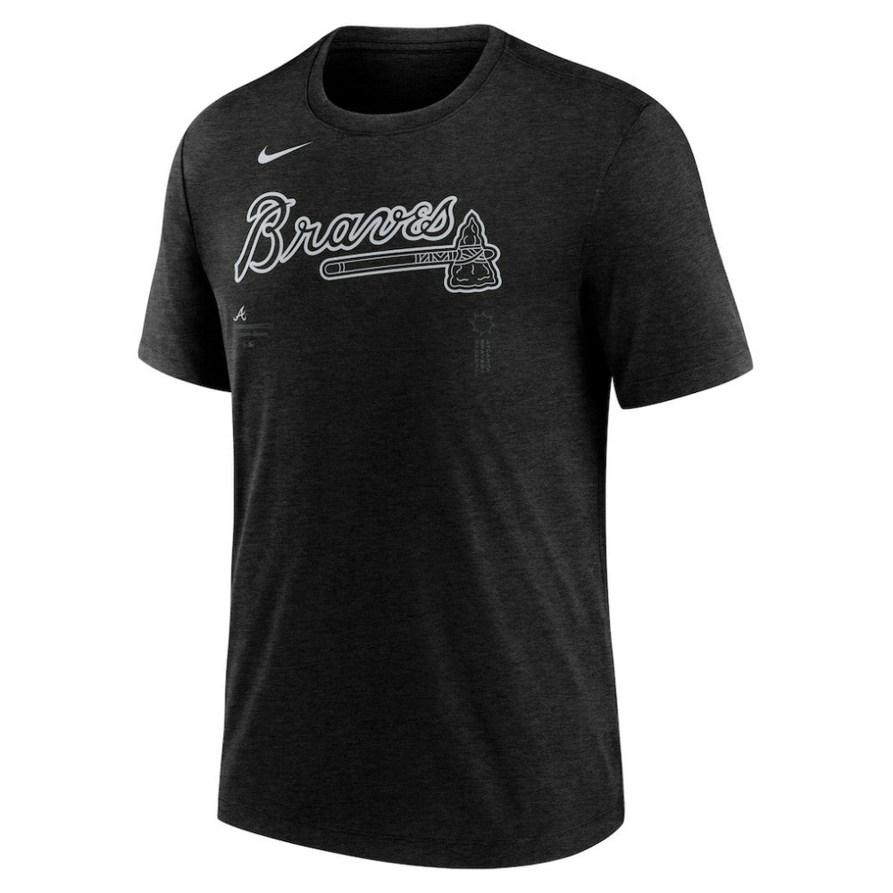 Atlanta Braves Nike Wordmark Tri-Blend T-Shirt | MLB On Sale