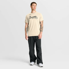 Atlanta Braves Nike Wordmark Tri-Blend T-Shirt | MLB Discount