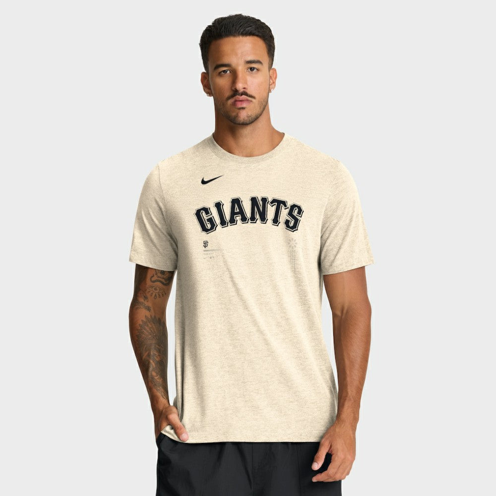 San Francisco Giants Nike Wordmark Tri-Blend T-Shirt | MLB New