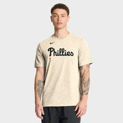 Philadelphia Phillies Nike Wordmark Tri-Blend T-Shirt | MLB Discount