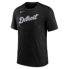 Detroit Tigers Nike Wordmark Tri-Blend T-Shirt | MLB US