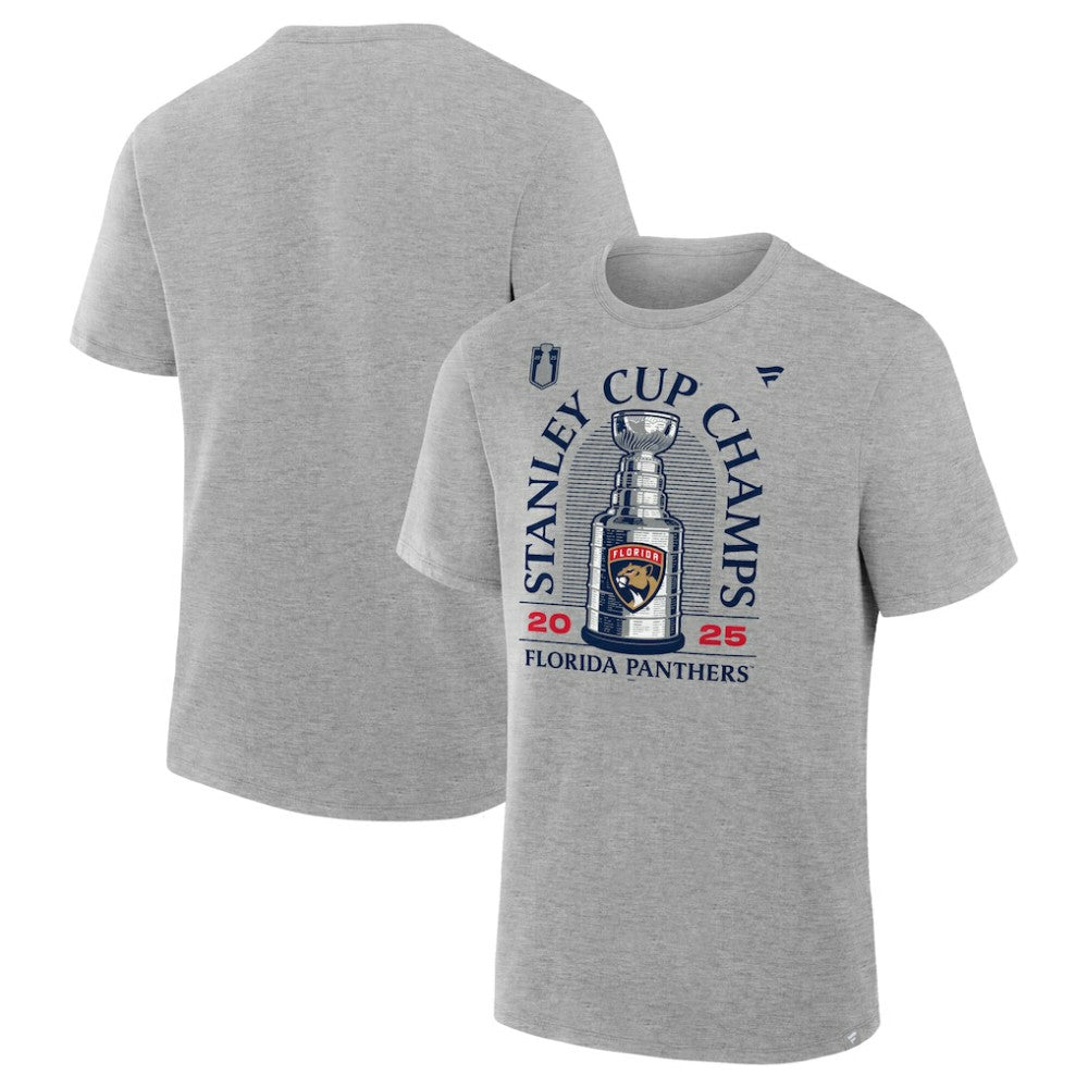 Florida Panthers Fanatics 2025 Stanley Cup Champions Locker Room T-Shirt For Sale