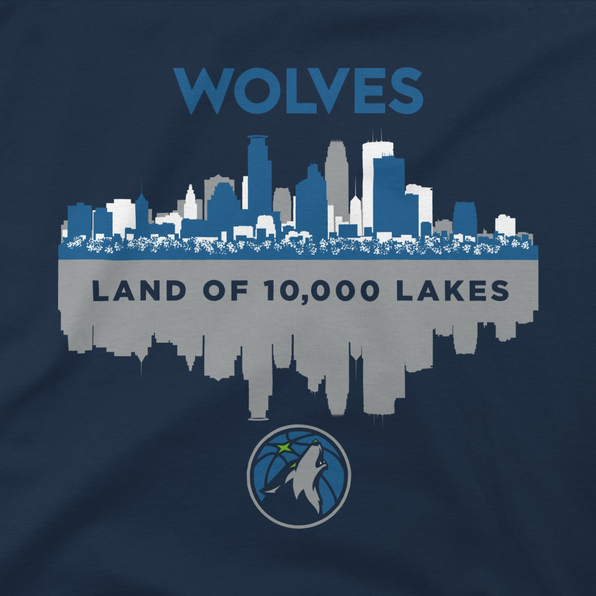 Minnesota Timberwolves Stadium Essentials Cities T-Shirt Online