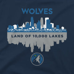 Minnesota Timberwolves Stadium Essentials Cities T-Shirt Online