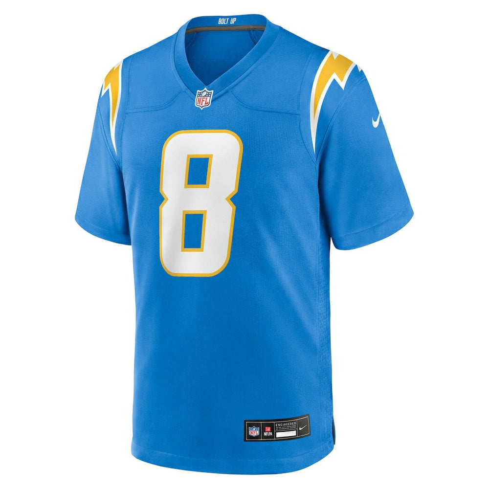 Los Angeles Chargers Nike Omarion Hampton  Team Game Jersey