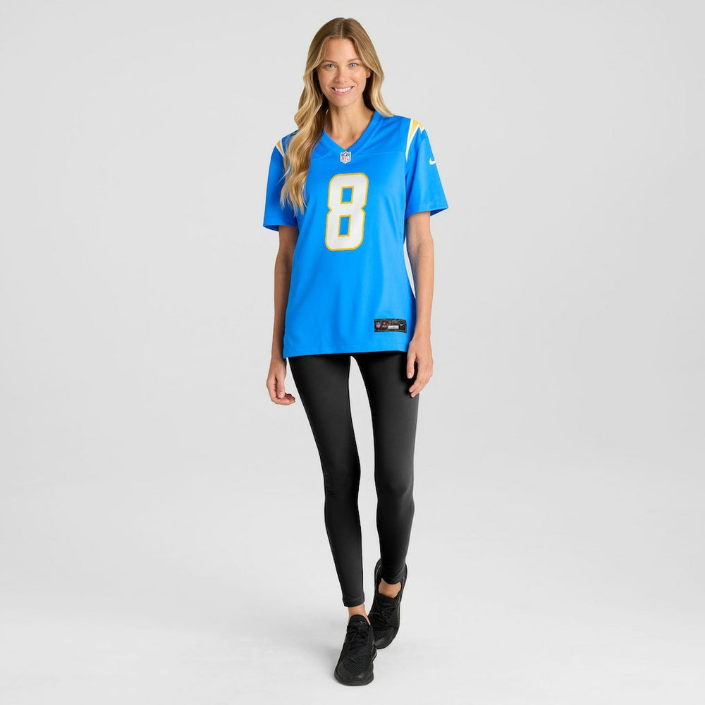 Los Angeles Chargers Nike Omarion Hampton  Women's Team Game Jersey