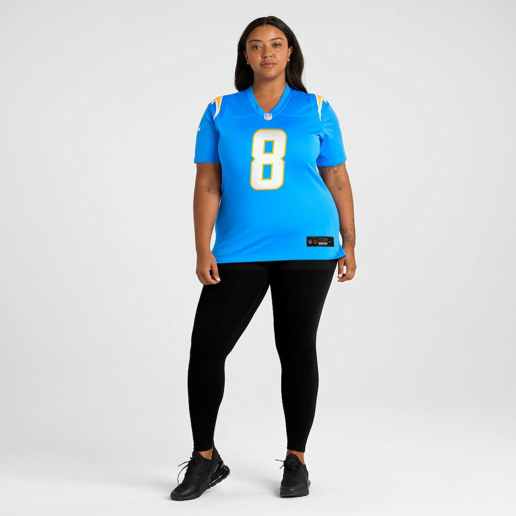 Los Angeles Chargers Nike Omarion Hampton  Women's Team Game Jersey