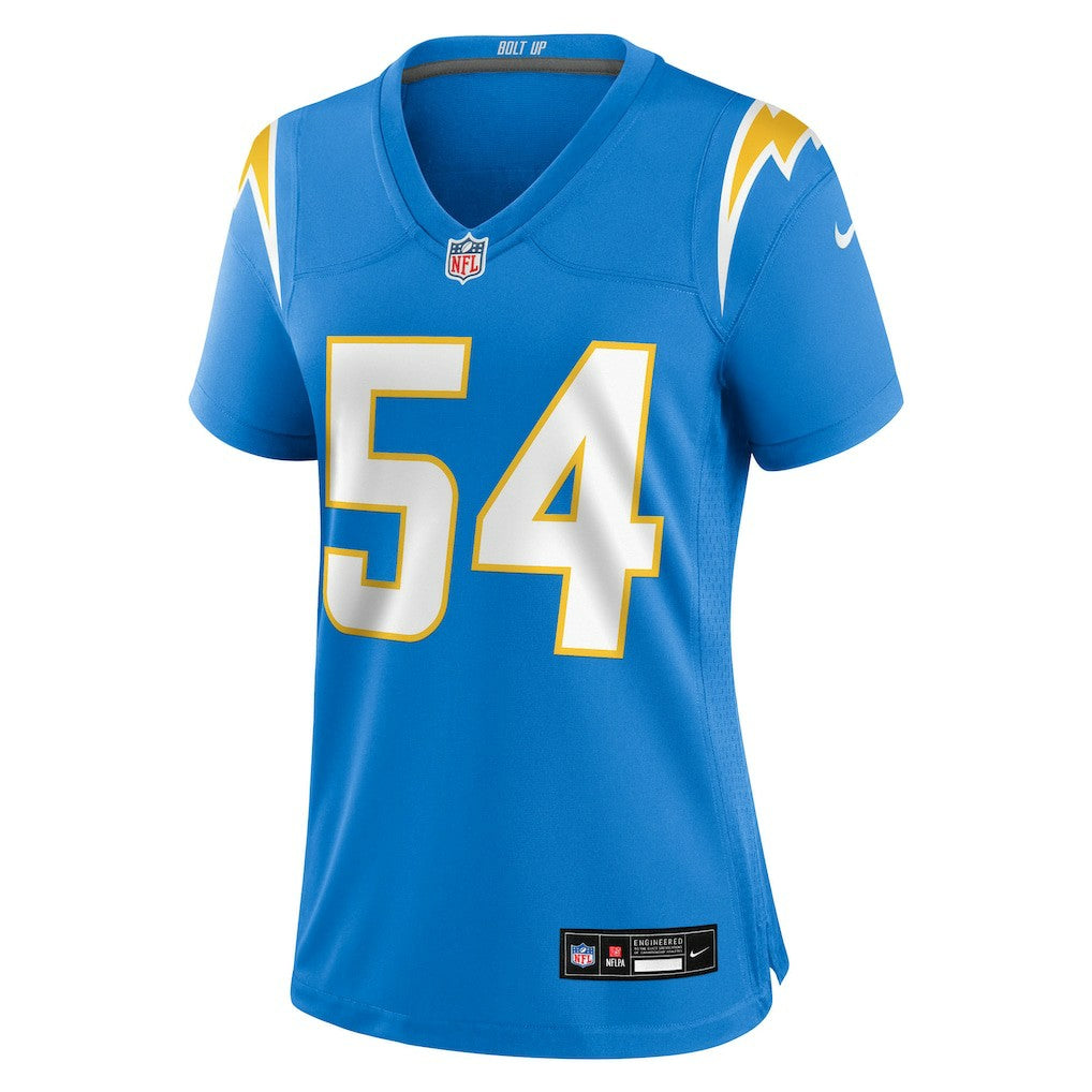 Kyle Kennard Los Angeles Chargers Women's Team Game Jersey - Powder Blue