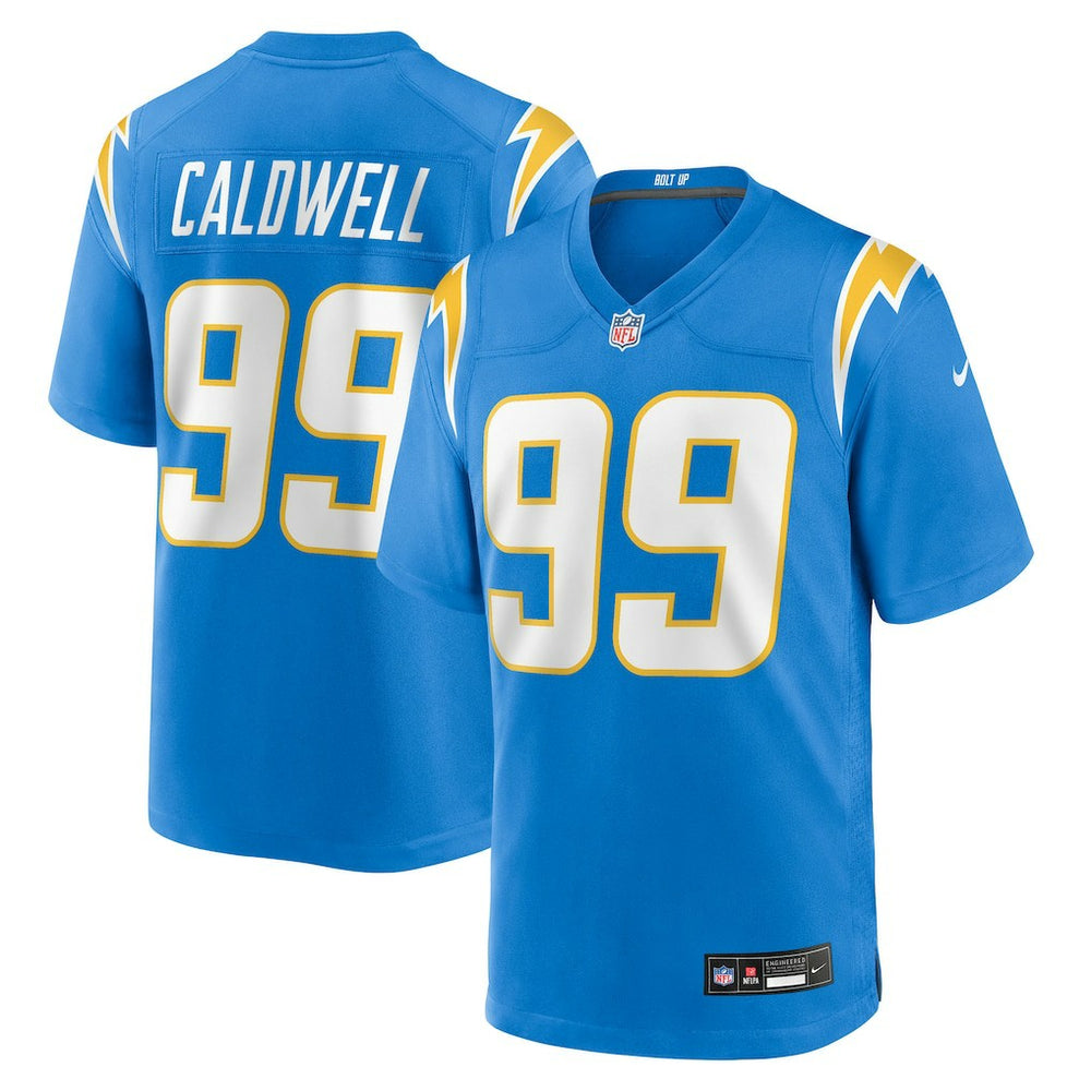 Los Angeles Chargers Nike Jamaree Caldwell  Team Game Jersey