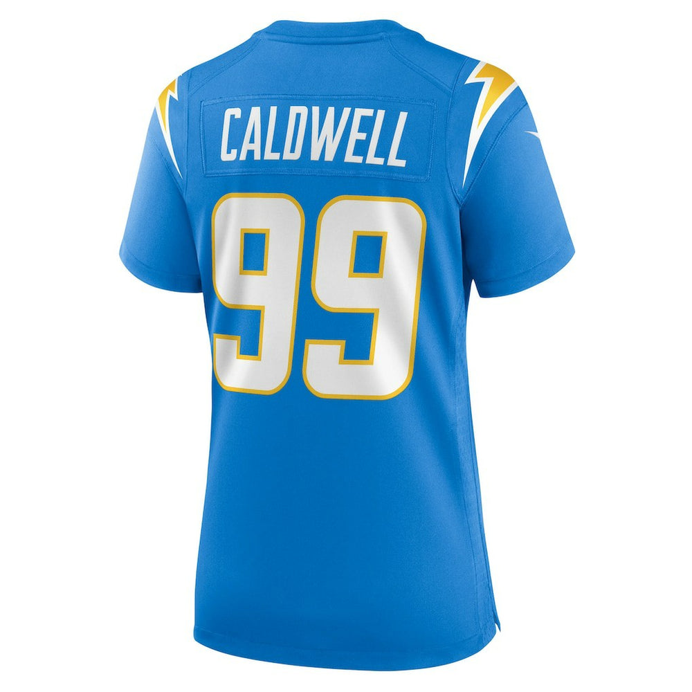 Los Angeles Chargers Nike Jamaree Caldwell  Women's Team Game Jersey