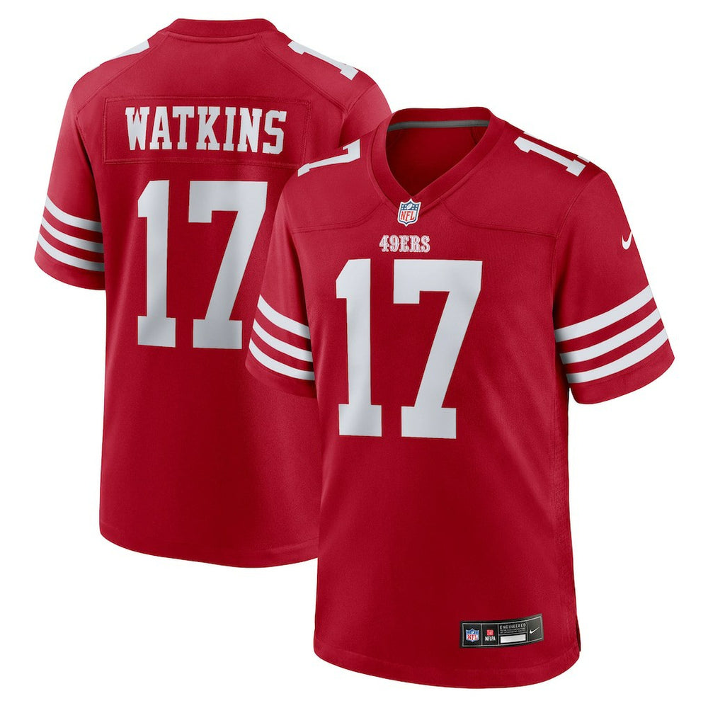 San Francisco 49ers Nike Jordan Watkins  Team Game Jersey