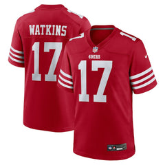 San Francisco 49ers Nike Jordan Watkins  Team Game Jersey