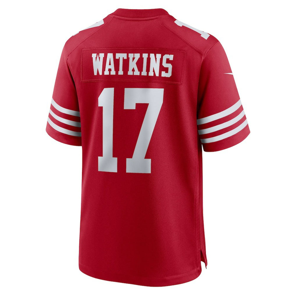 San Francisco 49ers Nike Jordan Watkins  Team Game Jersey