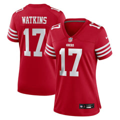 San Francisco 49ers Nike Jordan Watkins  Women's Team Game Jersey