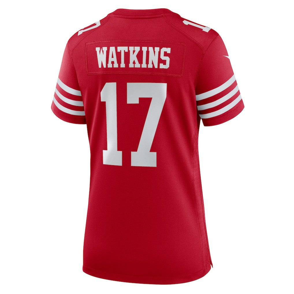 San Francisco 49ers Nike Jordan Watkins  Women's Team Game Jersey
