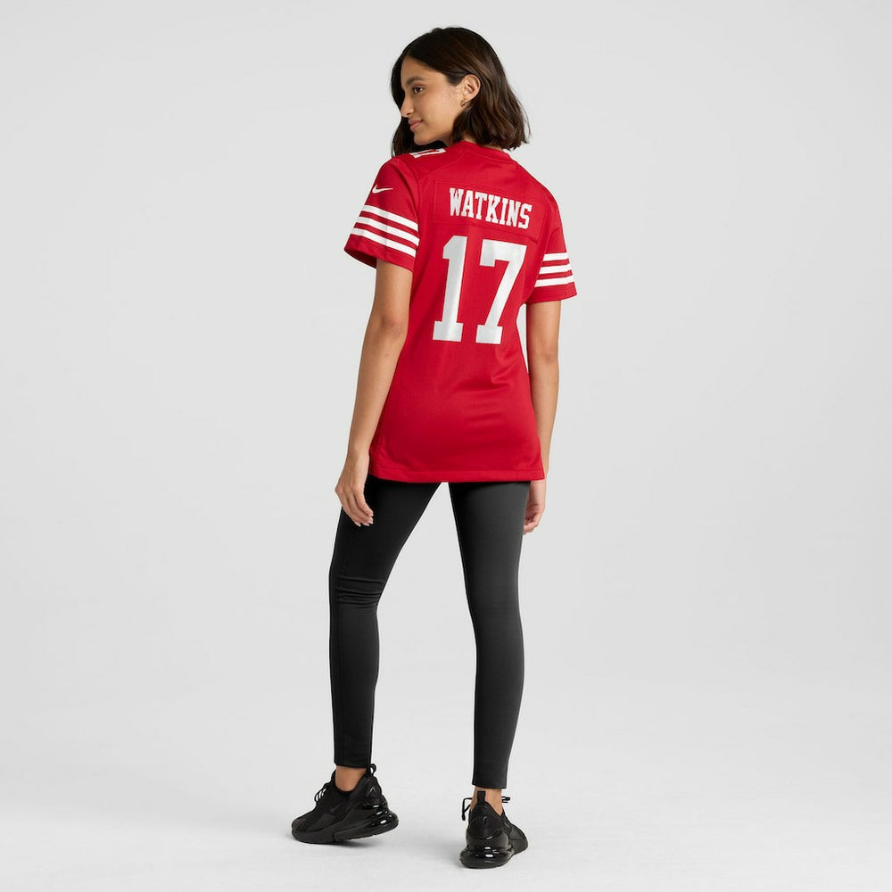 San Francisco 49ers Nike Jordan Watkins  Women's Team Game Jersey