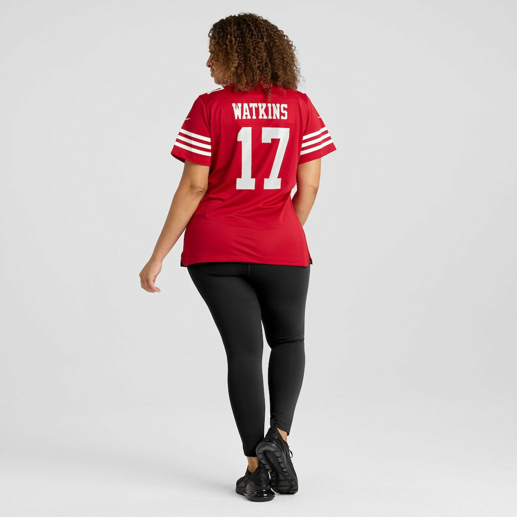 San Francisco 49ers Nike Jordan Watkins  Women's Team Game Jersey