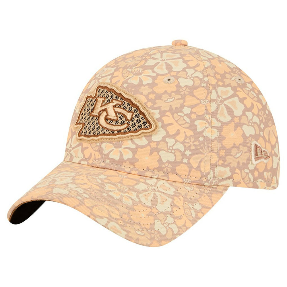 Kansas City Chiefs New Era Women's Floral 9TWENTY Adjustable Hat