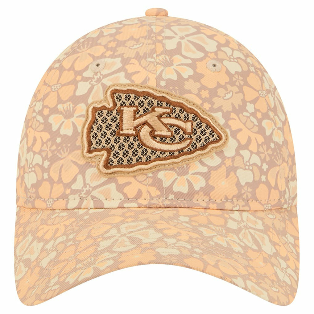 Kansas City Chiefs New Era Women's Floral 9TWENTY Adjustable Hat