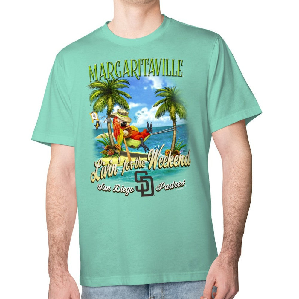 San Diego Padres Margaritaville Livin' for the Weekend T-Shirt | MLB Outlet
