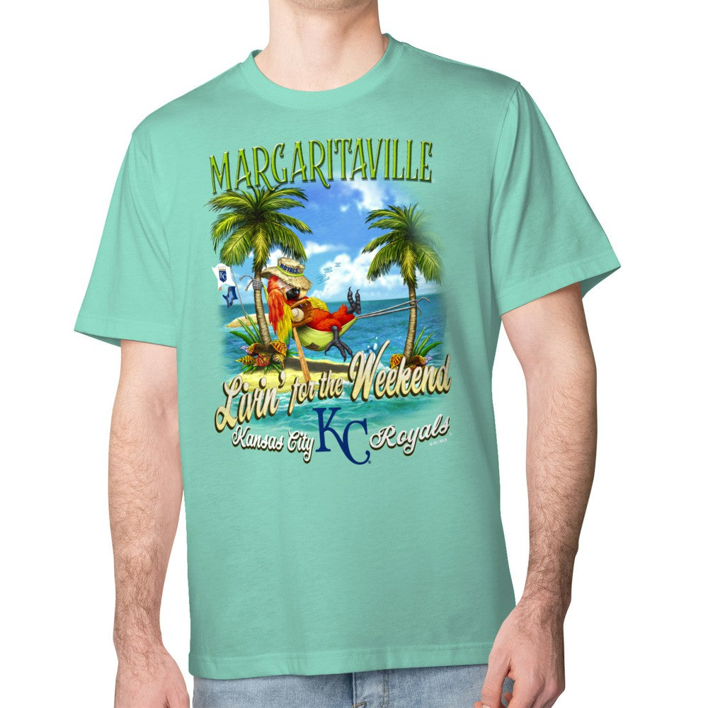 Kansas City Royals Margaritaville Livin' for the Weekend T-Shirt | MLB Shop