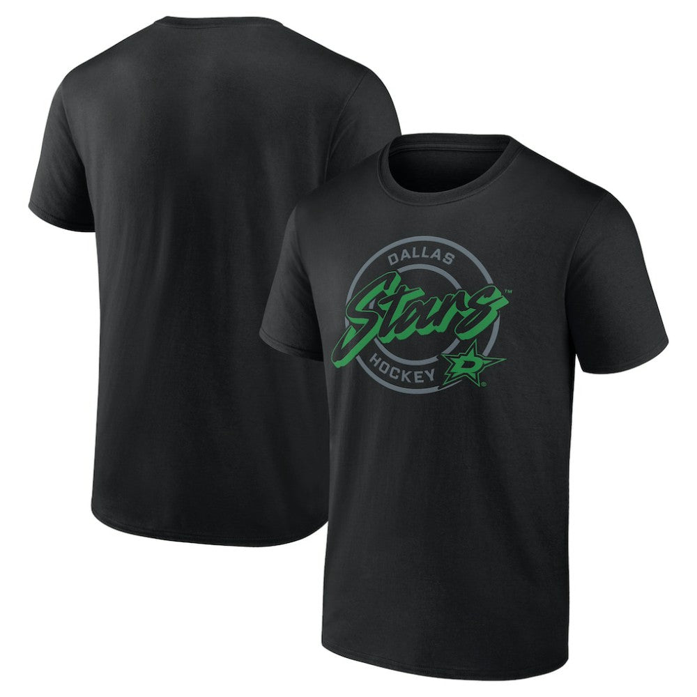 Dallas Stars Colorblock Puck T-Shirt Discount