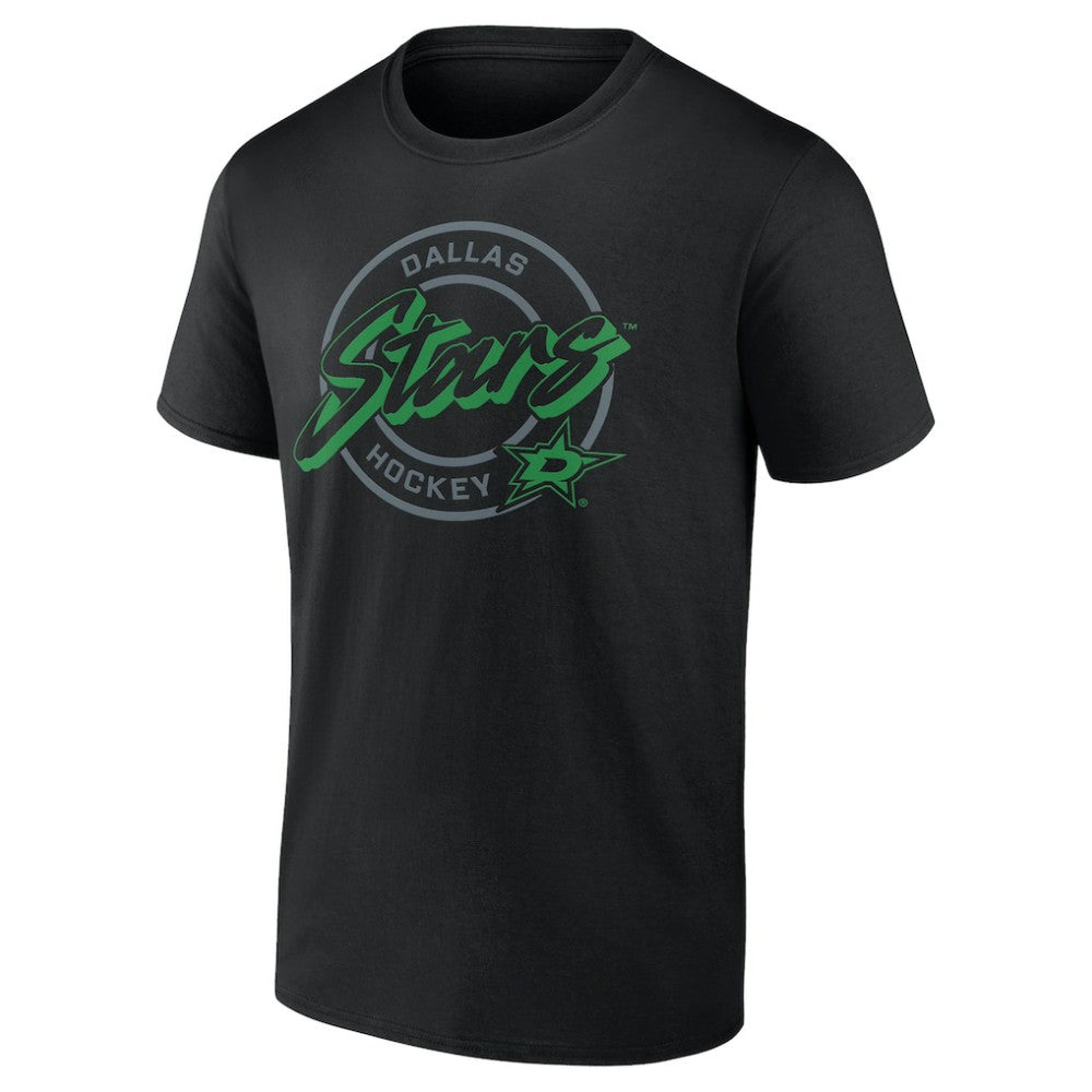 Dallas Stars Colorblock Puck T-Shirt Discount