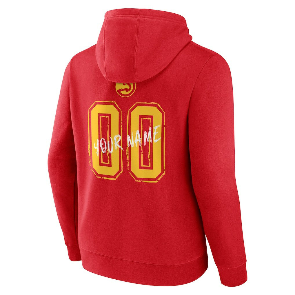 Atlanta Hawks Hustle Custom Pullover Hoodie Discount