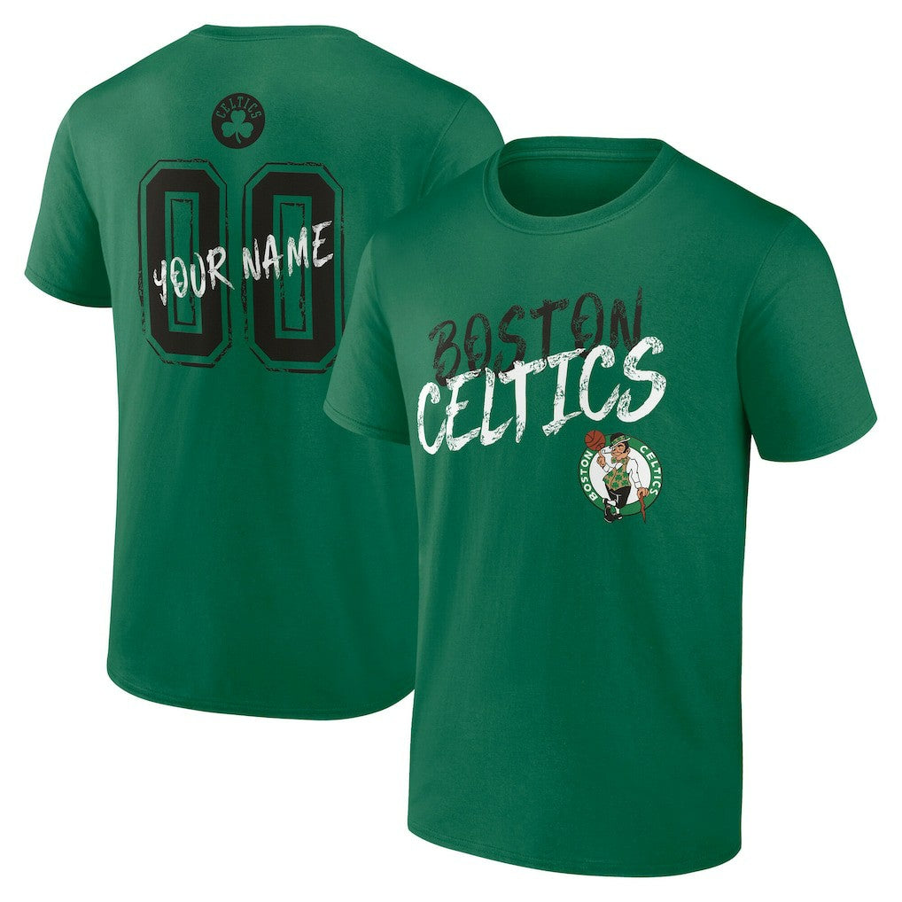 Boston Celtics Hustle Custom T-Shirt Discount