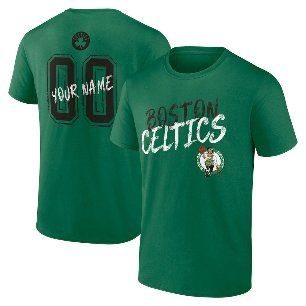 Boston Celtics Hustle Custom T-Shirt Discount