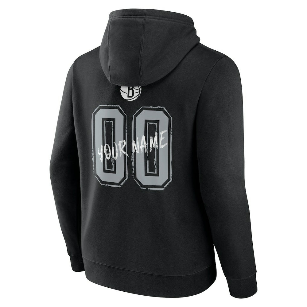 Brooklyn Nets Hustle Custom Pullover Hoodie Discount