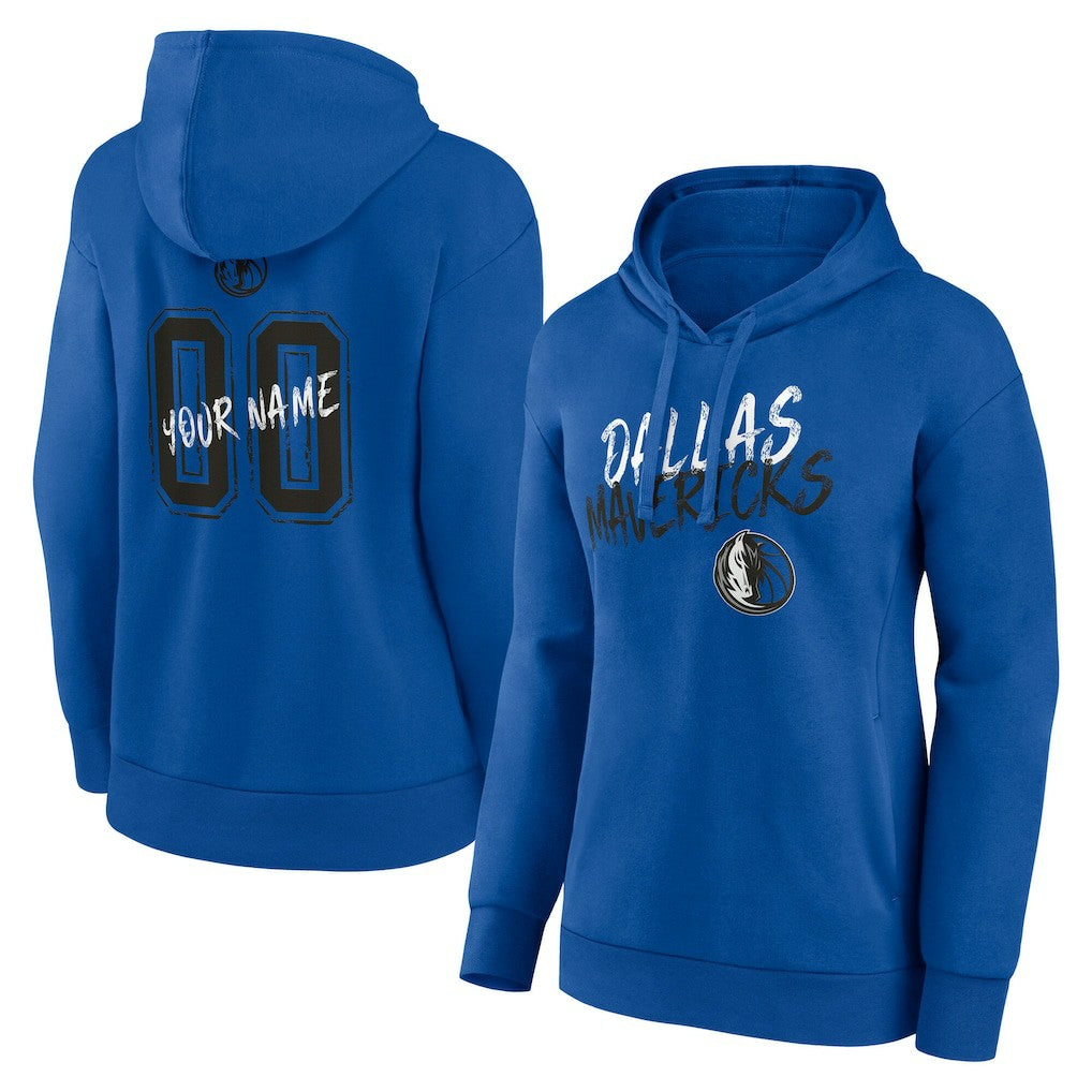 Dallas Mavericks Women's Hustle Custom Pullover Hoodie sale Online