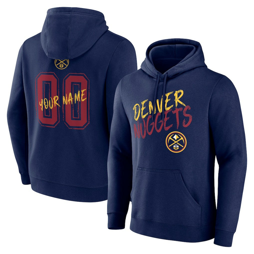Denver Nuggets Hustle Custom Pullover Hoodie sale For Sale