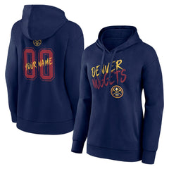 Denver Nuggets Women's Hustle Custom Pullover Hoodie sale On Sale