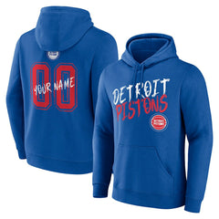 Detroit Pistons Hustle Custom Pullover Hoodie sale Discount