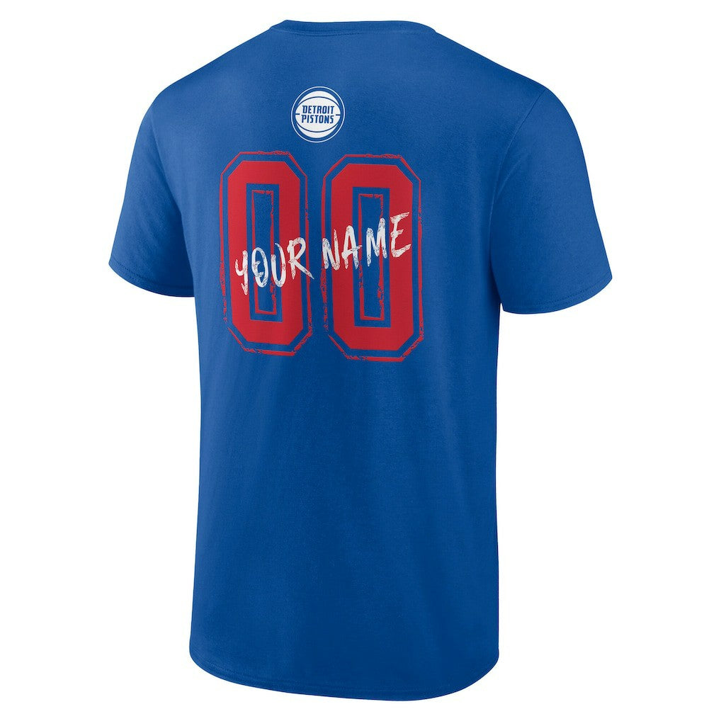 Detroit Pistons Hustle Custom T-Shirt sale On Sale