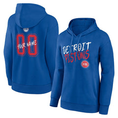 Detroit Pistons Women's Hustle Custom Pullover Hoodie sale For Sale