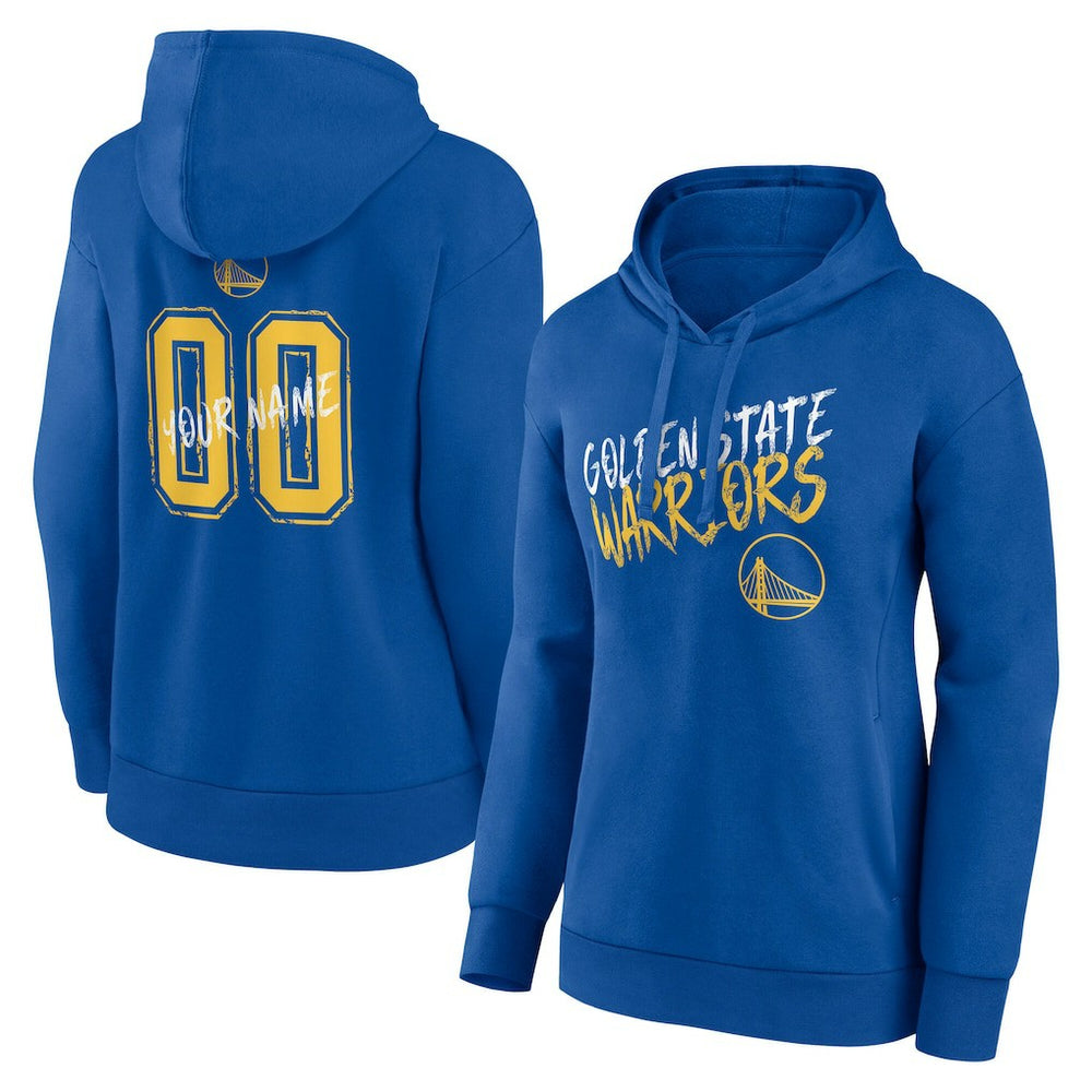 Golden State Warriors Women's Hustle Custom Pullover Hoodie sale Discount
