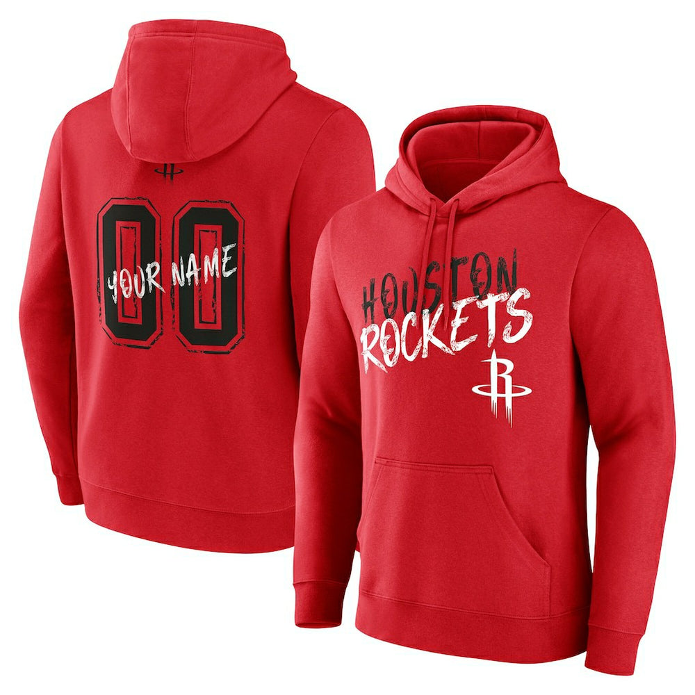 Houston Rockets Hustle Custom Pullover Hoodie sale Outlet