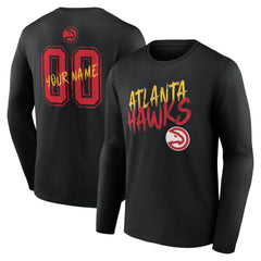 Atlanta Hawks Hustle Custom Long Sleeve T-Shirt Online